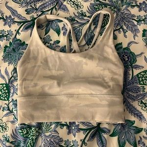 RARE lululemon energy longline bra size 2!! Never been worn! Comes with padding!
